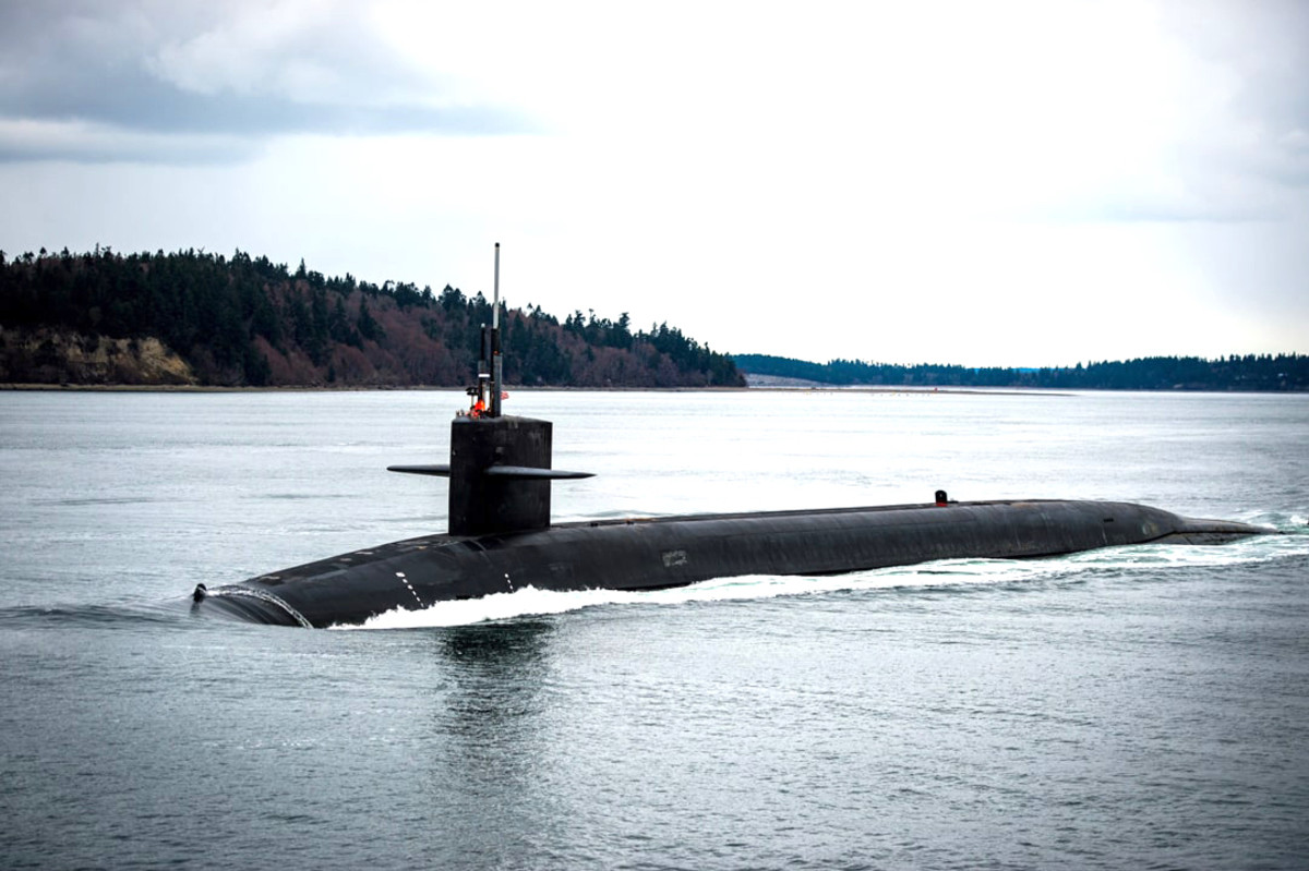 Fourteen Ohio-class SSBNs make up the most survivable leg of the nuclear triad. Their stealth design makes finding an SSBN an almost impossible task, giving pause to potential adversaries. The Columbia-class SSBN program will begin to replace the Ohio-class SSBNs starting in the early 2030s.