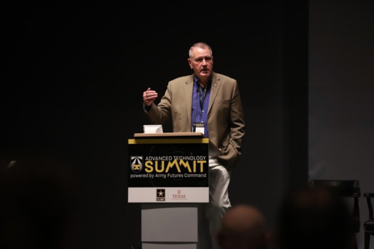 Commanding General of the Army Futures Command, Mike Murray speaks at the Advanced Technology Summit on July 21st, 2021.