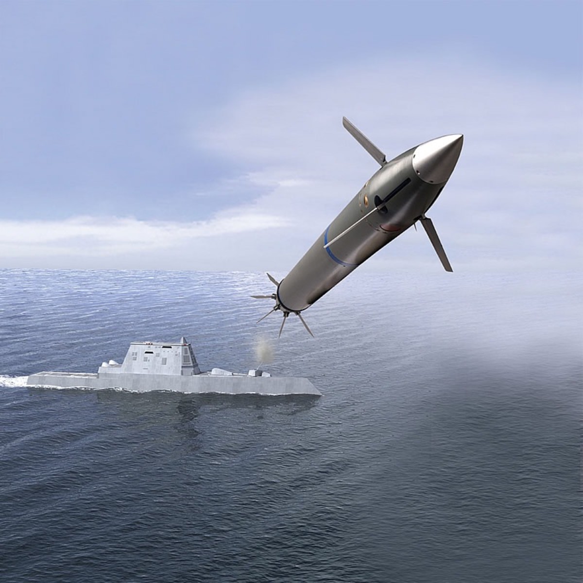 The Navy's Next-Gen Guided-Missile Destroyer Is Backtracking On Stealth   For Some Reason