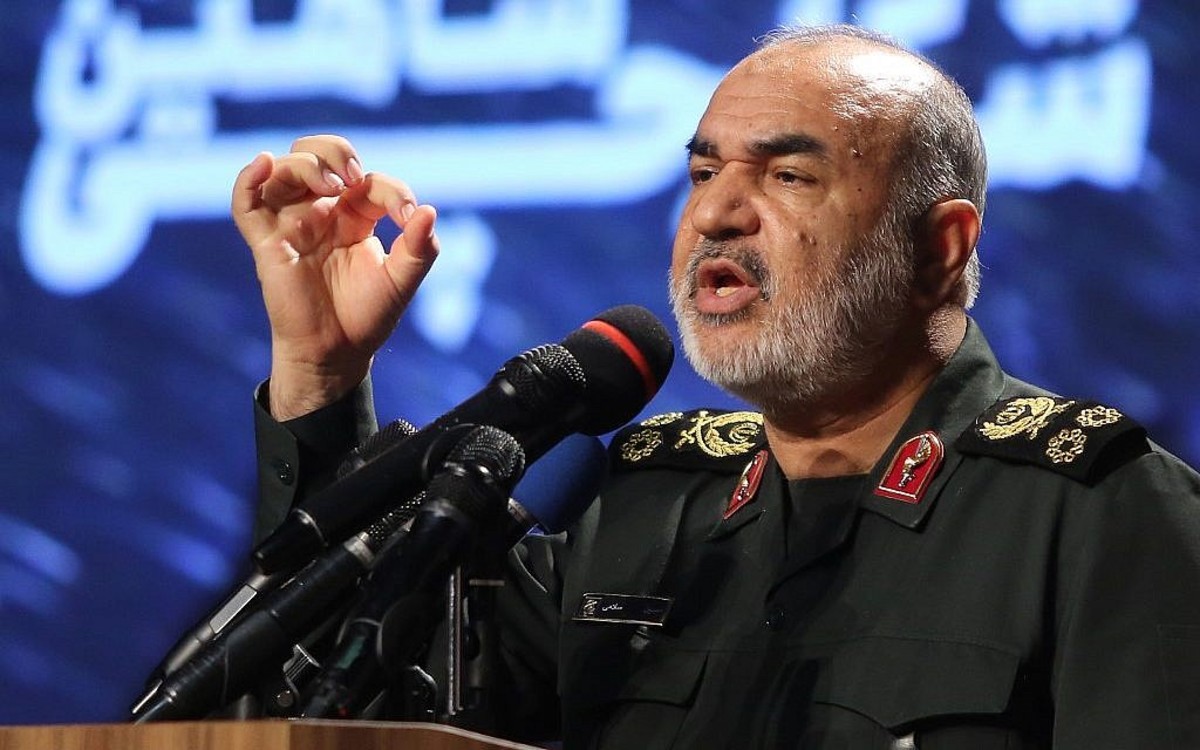Iranian Revolutionary Guards commander Maj. Gen. Hossein Salami