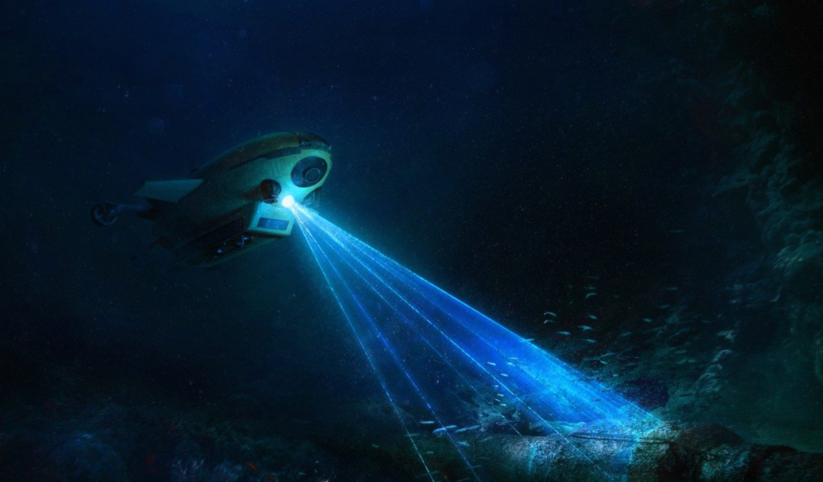 Artificial Intelligence (AI) Unmanned Undersea Drones